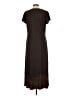 The Pyramid Collection Brown Casual Dress Size L - photo 2
