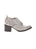 Birdies 100% Leather Solid Gray Ankle Boots Size 7 - photo 1