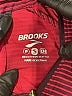 Brooks Stripes Burgundy Track Jacket Size S - photo 6