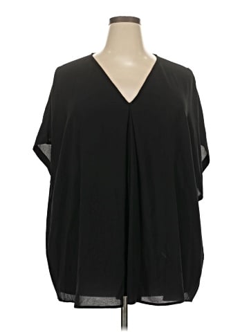 MICHAEL Michael Kors Short Sleeve Blouse (view 1)