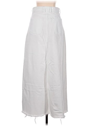 We the Free Denim Skirt (view 2)