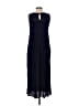 Max Studio 100% Rayon Solid Blue Casual Dress Size S - photo 2