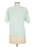 Karen Scott Teal Short Sleeve Top Size M - photo 2