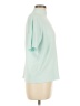 Karen Scott Teal Short Sleeve Top Size M - photo 4