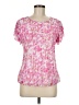 Vince Camuto Pink Short Sleeve Blouse Size M - photo 1