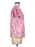 Vince Camuto Pink Short Sleeve Blouse Size M - photo 4