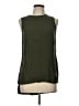 Theory Green Sleeveless Blouse Size L - photo 1