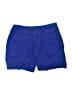 Madewell 100% Linen Solid Blue Shorts Size 4 - photo 1