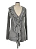 Cable & Gauge Gray Long Sleeve Top Size L - photo 1