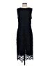 Ann Taylor 100% Polyester Black Cocktail Dress Size 4 - photo 1
