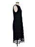Ann Taylor 100% Polyester Black Cocktail Dress Size 4 - photo 4