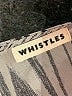 Whistles 100% Silk Gray 3/4 Sleeve Silk Top Size 4 - photo 7