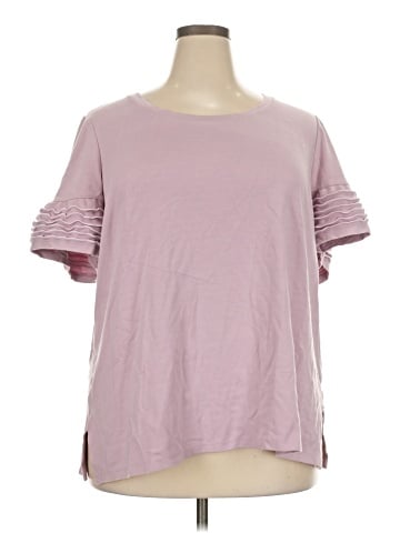 Lane Bryant Short Sleeve Top (view 1)