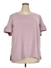 Lane Bryant Pink Short Sleeve Top Size 22 - 24 Plus - photo 1