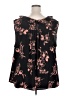 Jessy B 100% Polyester Black Sleeveless Blouse Size 4X - photo 2
