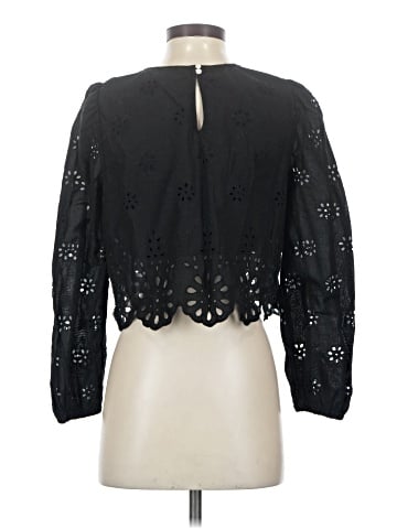 American Eagle Outfitters Long Sleeve Blouse (view 2)