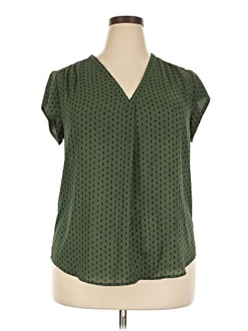 Monday Fun Short Sleeve Blouse (view 1)