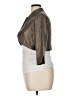 R&M Richards Metallic Brown Silver Jacket Size 14 - photo 5