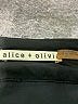 Alice + Olivia Graphic Silver Black Formal Skirt Size 2 - photo 4