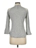 Tiny Gray 3/4 Sleeve Blouse Size M - photo 2