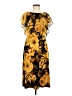 Connected Apparel Yellow Cocktail Dress Size 6 (petite) - photo 1