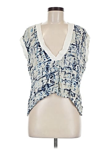 Zara W&B Collection Sleeveless Blouse (view 1)