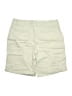 Dockers Solid Ivory Khaki Shorts Size 14 - photo 2