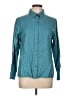 Pendleton Teal Long Sleeve Button-Down Shirt Size Lg Petite - photo 1
