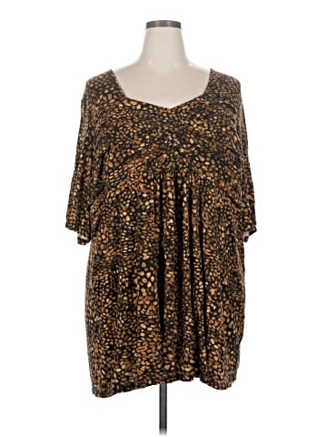 Jessica London Short Sleeve Blouse (view 1)