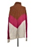 Show Me Your Mumu Color Block Pink Pullover Sweater Size S - photo 2