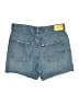 H&M 100% Cotton Blue Denim Shorts Size 10 - photo 2
