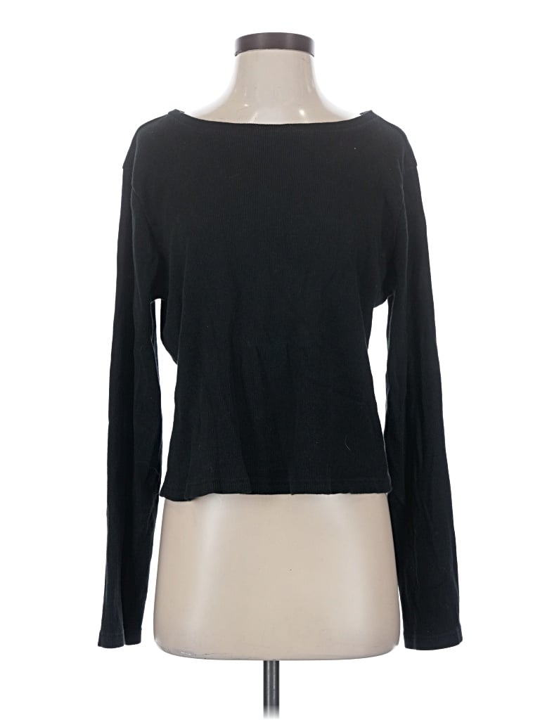 Pre-owned Universal Thread Long Sleeve T-shirt In Black