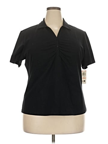 Style&Co Short Sleeve Blouse (view 1)