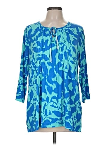 Belle By Kim Gravel 3/4 Sleeve Blouse (view 1)