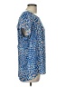 CAbi Blue Short Sleeve Blouse Size L - photo 4