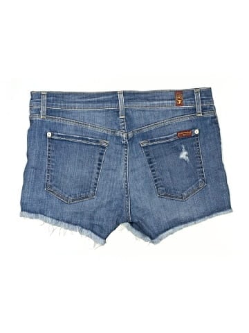 7 For All Mankind Denim Shorts (view 2)