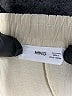 MNG 100% Cotton Solid Ivory Casual Pants Size L - photo 7