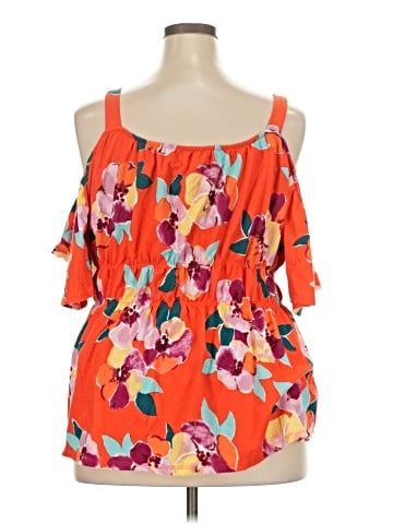 Maurices Short Sleeve Blouse (view 2)