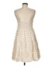 Sim & Sam 100% Rayon Hearts Ivory Cocktail Dress Size M - photo 2