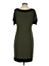 Max and Cleo Solid Green Casual Dress Size S - photo 2