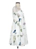Lena 100% Polyester White Casual Dress Size S - photo 4