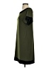 Max and Cleo Solid Green Casual Dress Size S - photo 5