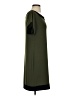 Max and Cleo Solid Green Casual Dress Size S - photo 4