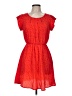 Sweet Rain 100% Polyester Hearts Red Casual Dress Size M - photo 1