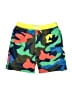Mini Boden 100% Polyester Camo Green Board Shorts Size 8 - 9 - photo 1