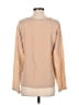 Max Mara Tan Long Sleeve Blouse Size 4 - photo 2