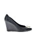 Tory Burch 100% Leather Black Wedges Size 10 - photo 1