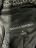 Banana Republic 100% Polyester Tweed Gray Jacket Size 8 - photo 6
