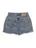 London Jean Blue Denim Shorts Size 4 - photo 2