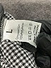 Unbranded 100% Polyester Chevron-herringbone Gray Black Casual Pants Size L - photo 7